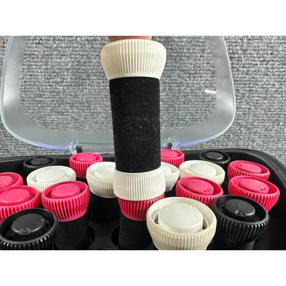 Remington H-5800 Heated Hair Rollers Set Electric Curlers Working